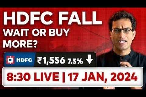 Markets to FALL further? A discussion on today's stock market fall