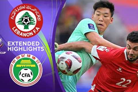 Lebanon vs. China PR: Extended Highlights | AFC Asian Cup | CBS Sports Golazo