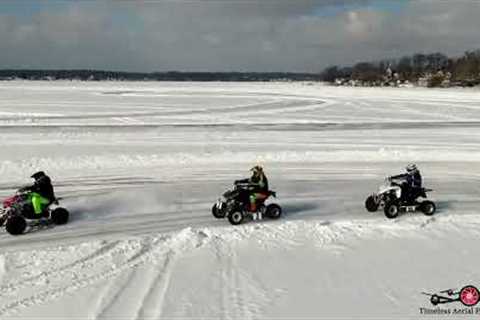 Moto On Ice This Weekend Cedar Lake Indiana Crazy Ice Racing