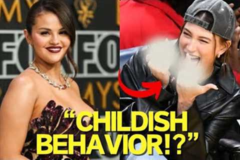 Selena Gomez RECEIVES Childish Shade from Hailey Bieber during Emmy awards and Lakers Game