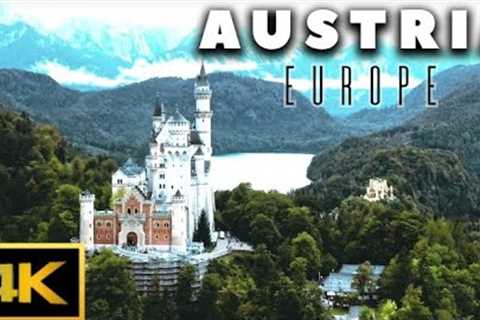 Flying Aerial view of Austria 🇦🇹 ~by drone [4K]  video||@contentFly61