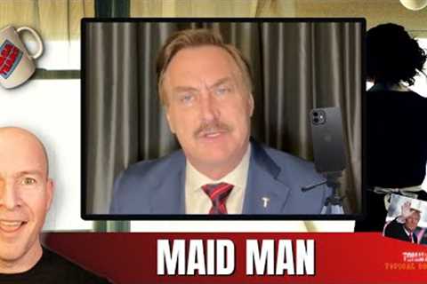 Mike Lindell Dropped From Fox, Maid Crashes His Hotel Broadcast