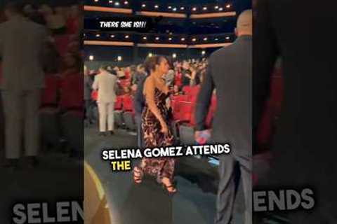 Selena Gomez Attends The Emmys With Benny Blanco 💞 #shorts