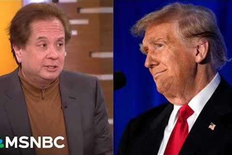 'He’s a five year old’: George Conway pans Trump’s in court ‘tantrum’ 