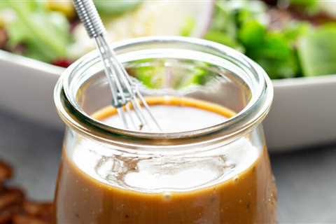 Honey Balsamic dressing (healthy).