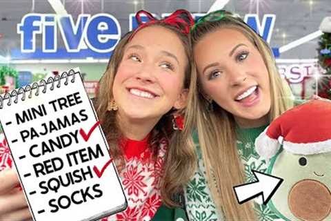 CHRISTMAS LIST SCAVENGER HUNT AT FIVE BELOW 🎄✨🎁