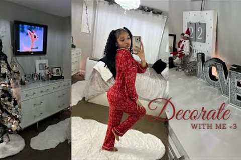 Decorate With Me For CHRISTMAS + Christmas Shopping | Vlogmas Day 3