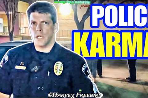 When Karma Smacks a Bad Cop on the Behind