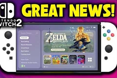 Nintendo Switch 2 To be Revealed THIS MONTH!? + Menu Music, Specs, Storage, &amp; More!