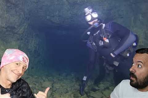 Divers React to Oldest Flooded Mine Exploration Dive by brand new diver