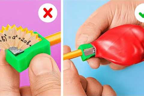 New School Hacks and Gadgets 😜🎓 Surprise Your Mates With These DIY's