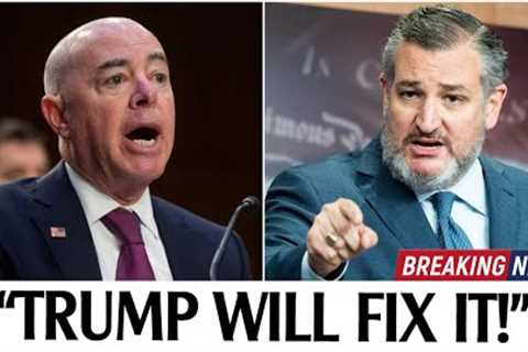 Watch Mayorkas Left SPEECHLESS After Ted Cruz EXPLODED On HIS FACE Over 'Open B0..rder' Policy