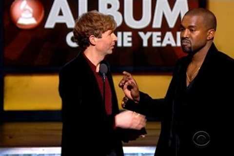 Kanye West Stormed the Stage (Again!) When Beyonce Lost to Beck at the GRAMMYs
