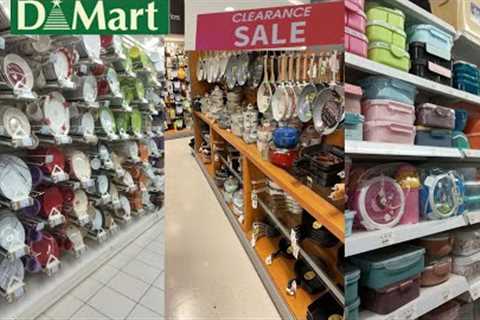 🛍D MART,D,I,Y, Store Today Offers Variety Of Kitchenware,Serving bowl, frying pan,Spice rack..