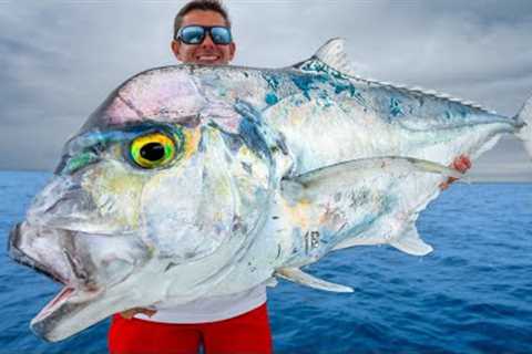 Most PRIZED Deep Sea Fish... Catch Clean Cook (African Pompano)