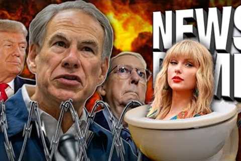 Texas Governor Tries to Start a Civil War?! Taylor Swift's Horrific A.I. Dilemma - News Dump
