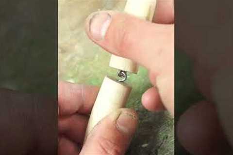 Carving a basic  Pikie style Fishing Lure