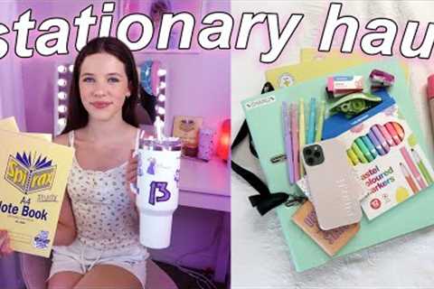 Back To School Supply Haul (High School) 2024
