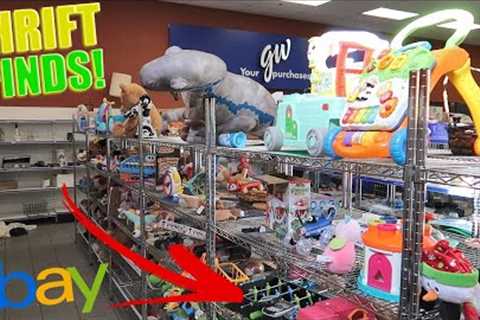 Goodwill Just Handed me Easy Money! Thrifting to Sell on Ebay and Amazon FBA!