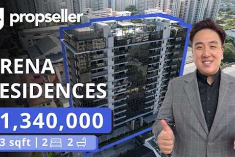 Just Sold by Propseller | Explore Urban Elegance @ Arena Residences: 2-BR Haven with Unblocked View