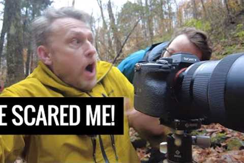 This Guy Almost Gave Me A Heart Attack - Autumn Landscape Photography