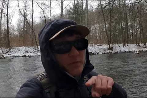 THE 5 F's, Fantastic, Fabulous, Fly-Fishing FUN, in Winter, on a PA Limestoner