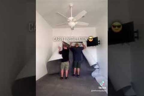 Easy carpet installation 😎