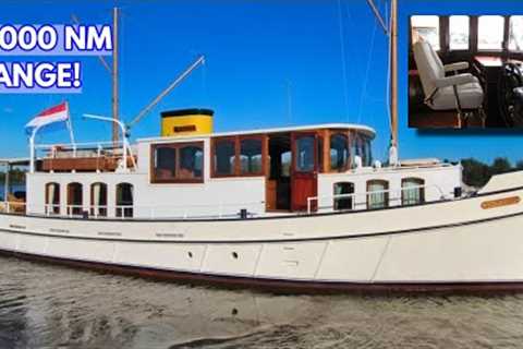 ONLY ONE Ever Made! €785k STEEL Liveaboard Long Range Explorer | Vripack 1900 Classic