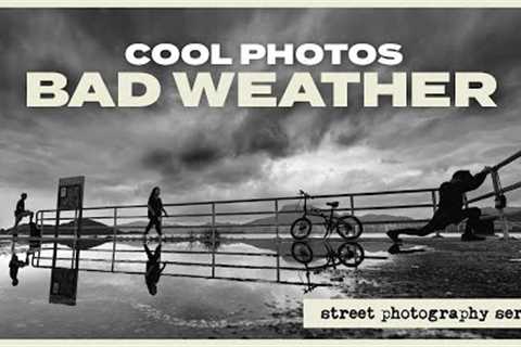 Bad Weather Cool Photos - How to make the most of bad weather? | Street Photography Series EP6