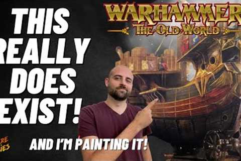 Finally working on the rarest Old World model I own! #theoldworld