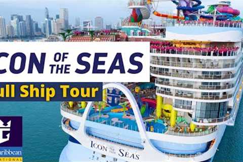 Royal Caribbean Icon of the Seas Full Tour &amp; Review 2024 (World's Largest Cruise Ship)