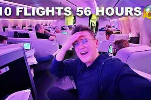56 Hours Around The World in Business Class