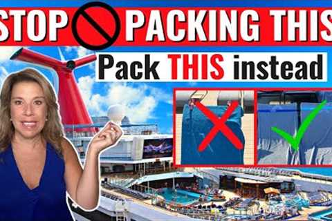 What I'm NOT Packing for a Cruise in 2024 *What I'm bringing instead*