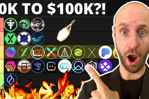 🔥25 LOWCAP CRYPTO ALTCOINS TO 100-1000X BY 2025?!! (URGENT MILLIONAIRE TIER LIST🚀)
