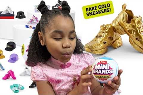MINI BRANDS SNEAKERS UNBOXING: LONDON'S TOY BOX (EP 76) #toys #unboxing #toyreview #fun #viral