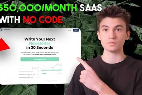 Build A SaaS Business In Minutes (with no code)