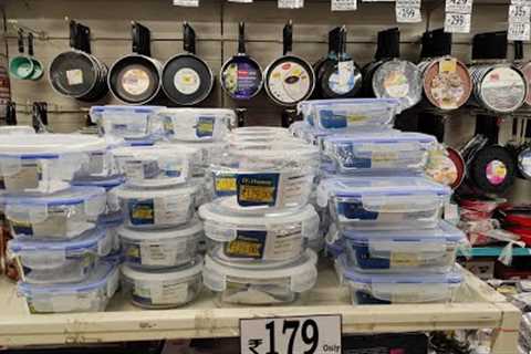 Dmart New Offers, All Kitchen Items,Cheap Price, Online available,Storage Containers,Stainless Steel