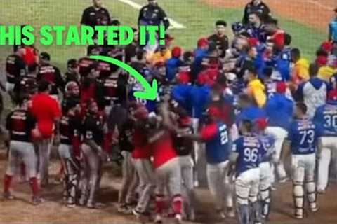 Yasiel Puig In Huge Brawl In Venezuelan League Final
