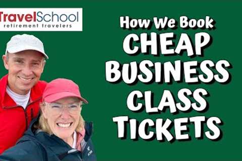 How to Book Cheap BUSINESS CLASS TICKETS without Points!