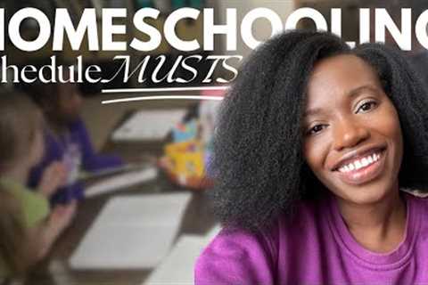 3 Essential Keys for Kindergarten/First Grade Schedule || Homeschool Schedule for kindergarten..