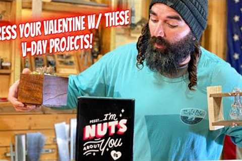 The Best Valentines Day woodworking Projects .. ep.24 “stuck on sawdust”