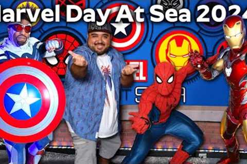 Our Marvel Day At Sea 2024 Experience On Disney Cruise Line! Disney Dream Cruise Vlog 2!