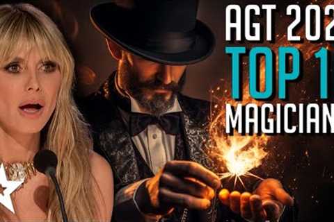 Top Ten BEST MAGICIANS on America's Got Talent 2023!