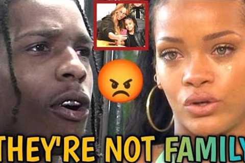 Asap Rocky Furiously Angry With Rihanna As She Has Not Time For Him But For Beyoncé &amp; Blue Ivy