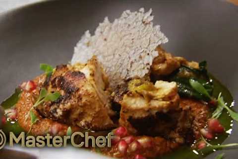 Indian Chef Vikas Khanna's Chicken Tikka Masala Replication | MasterChef Australia
