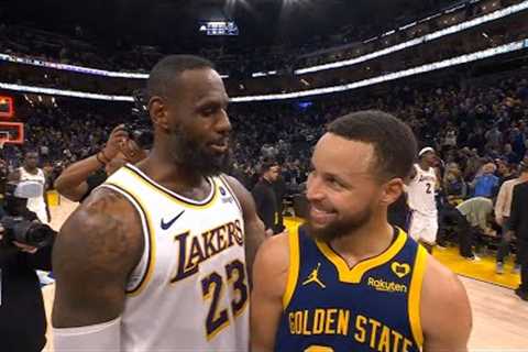 LeBron James hits game winning free throws after Steph Curry clutch 3 in insane 2OT
