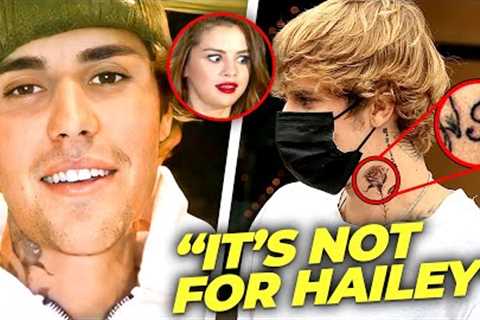 It Symbolizes Selena Gomez Justin Bieber Speaks on his Rose Tattoo