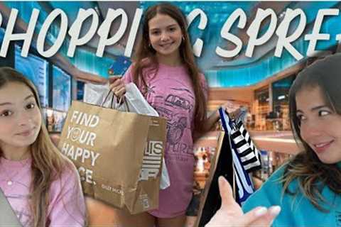 Taking my sister to a 🛍️ SHOPPING SPREE for her 15th birthday 🎉 | SISTER FOREVER