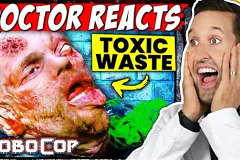 ER Doctor REACTS to WORST RoboCop Movie Injuries
