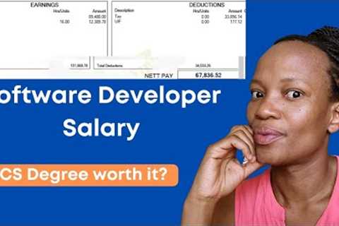 Is BSc Computer Science worth it? Software Developer Salary in South Africa